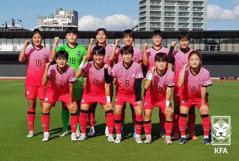 여자축구 대표팀, 20세 이하 월드컵 출전 선수 21명 확정