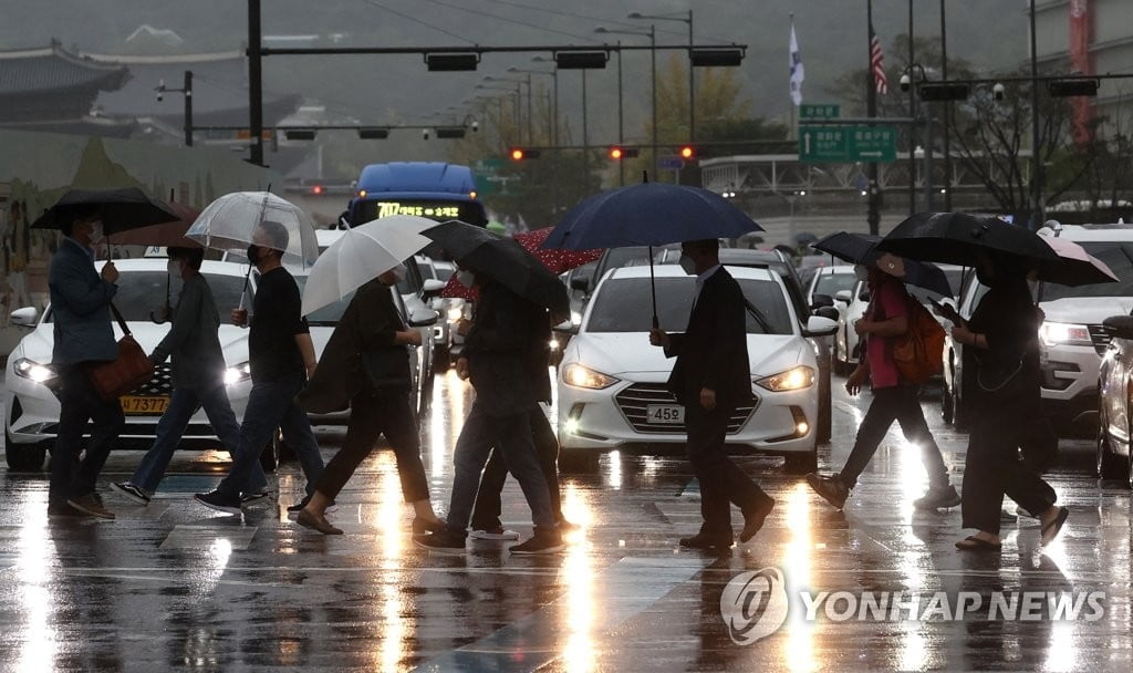 "외출시 우산 꼭"…이번 주말 폭염·소나기 오락가락