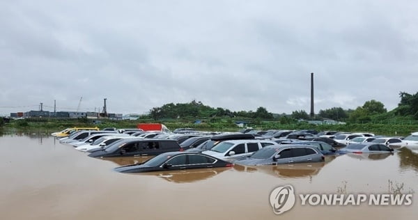 "손보업계 비상"…단 하루 폭우에 물 잠긴 차 326대