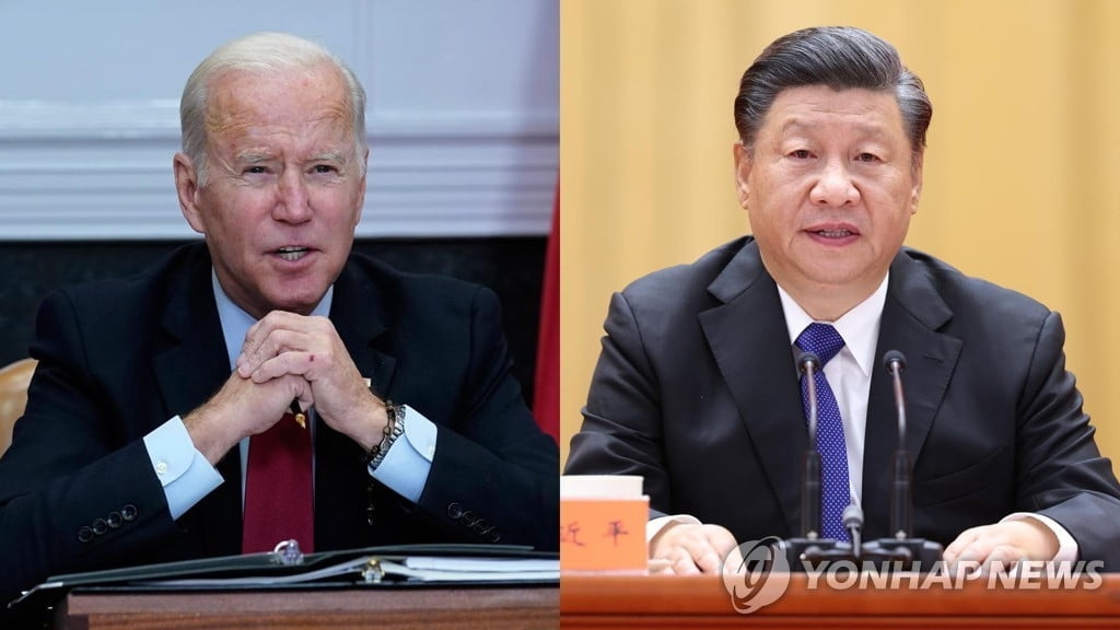 바이든·시진핑 오늘 통화…대만 상황 등 논의