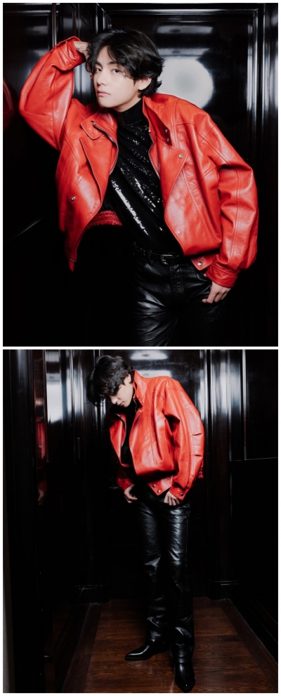 방탄소년단 뷔, VMAN매거진 "셀린느 패션쇼 의상 직접 선택"