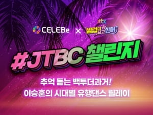 JTBC 신규 예능 ‘셀럽이 되고싶어’ 셀러비, “시대별 유행댄스릴레이 챌린지"