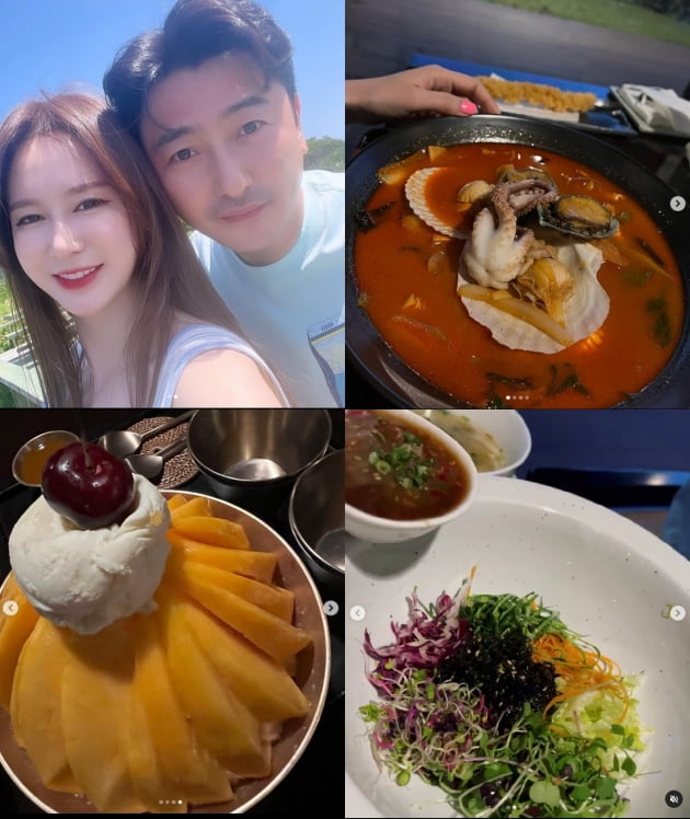 '안정환♥' 이혜원, 저 살 좀 쪄서 갈게요...팬 "맛있는 음식 즐기는 게 최고다"[TEN★]