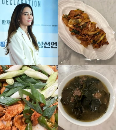 '이병헌♥' 이민정, 미모만큼 요리도 금손이네...간만에 집밥 이선생[TEN★]