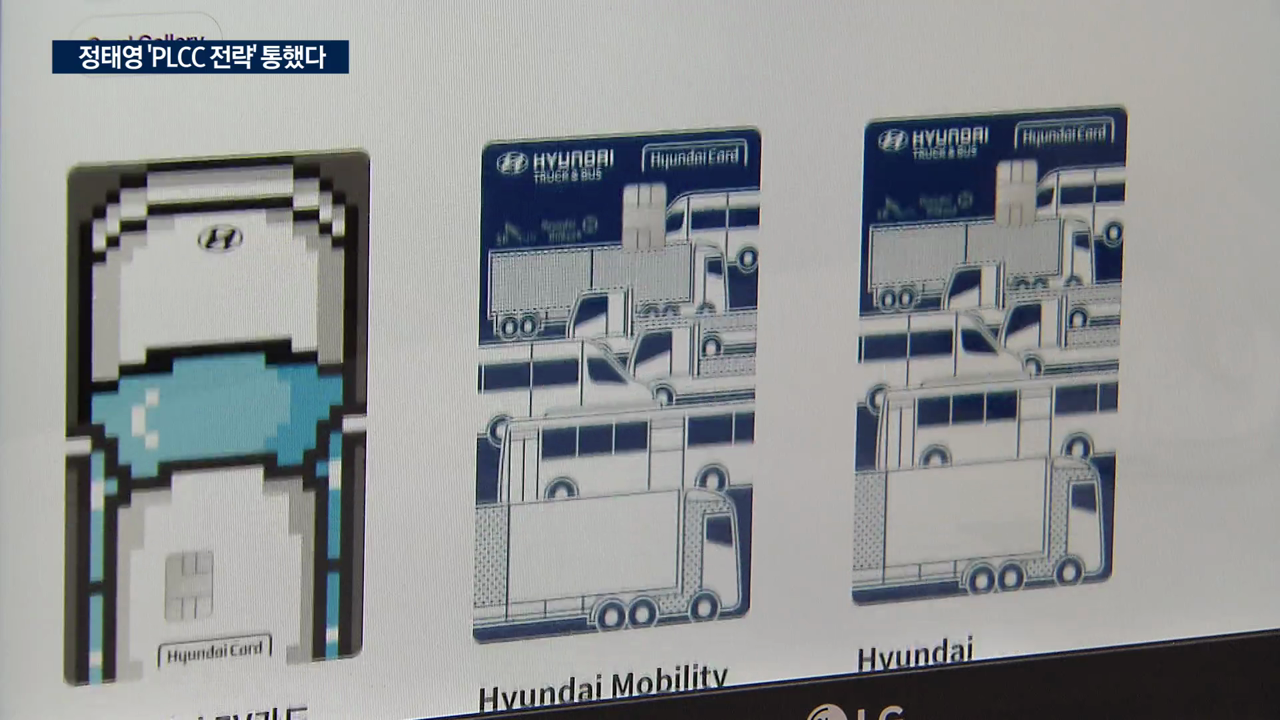 1등 기업만 노린 정태영 부회장…'PLCC' 전략 통했다