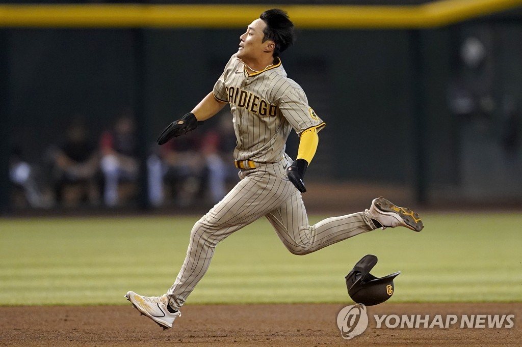 김하성 시즌 11번째 멀티 히트…MLB 샌디에이고는 3연패