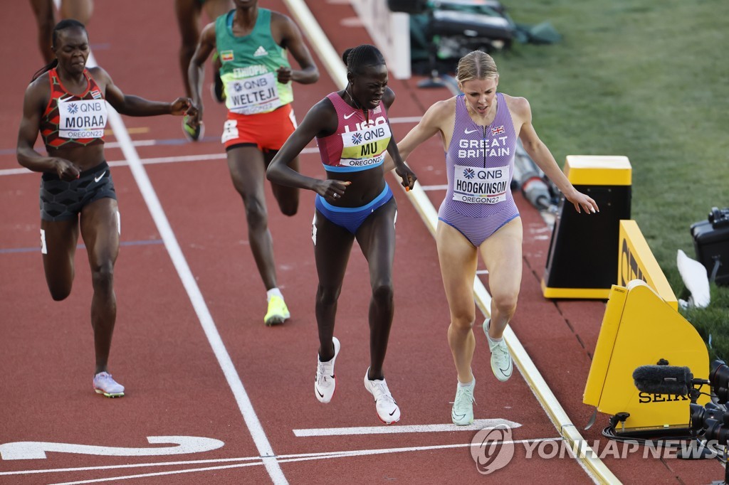 [세계육상] 미국, 남녀 1,600ｍ 계주 석권…필릭스 20번째 메달