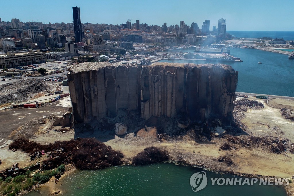 식량난 무방비 레바논, 곡물저장고 짓는다…대폭발 2년만