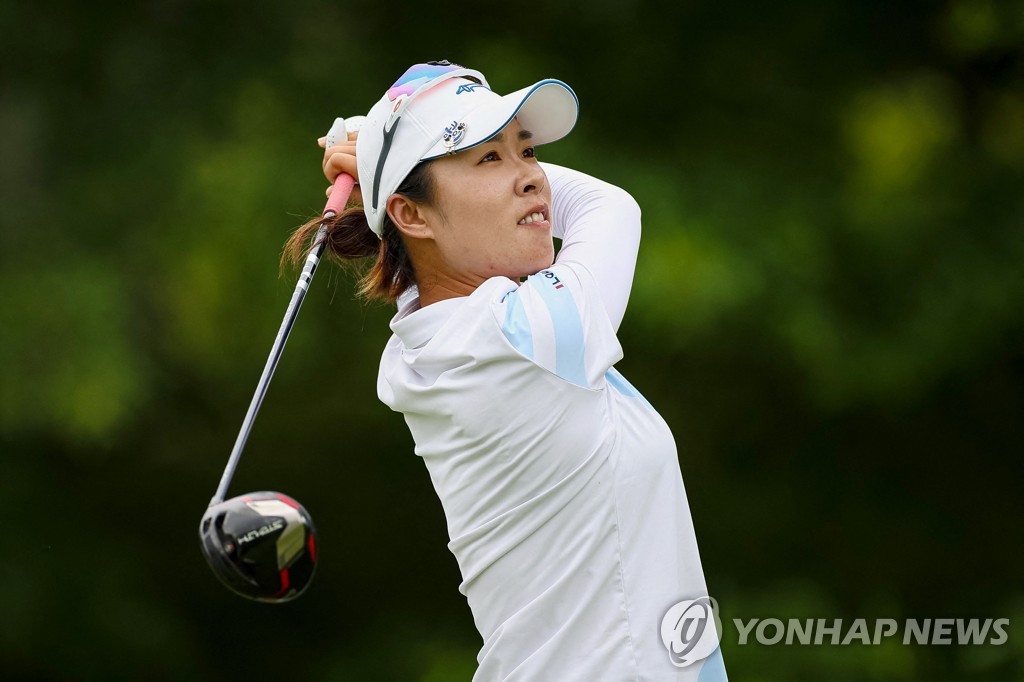 강혜지, LPGA 투어 다우 GLBI 3R 공동 3위…선두와 6타 차이