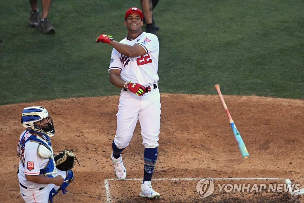 '5천800억원을 거부한 남자' 소토, MLB 홈런더비 우승