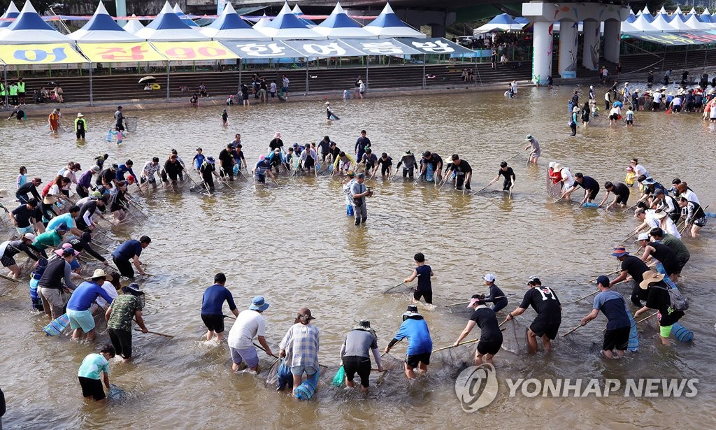 봉화은어축제 30일 개막…'은어잡이 체험' 매일 진행