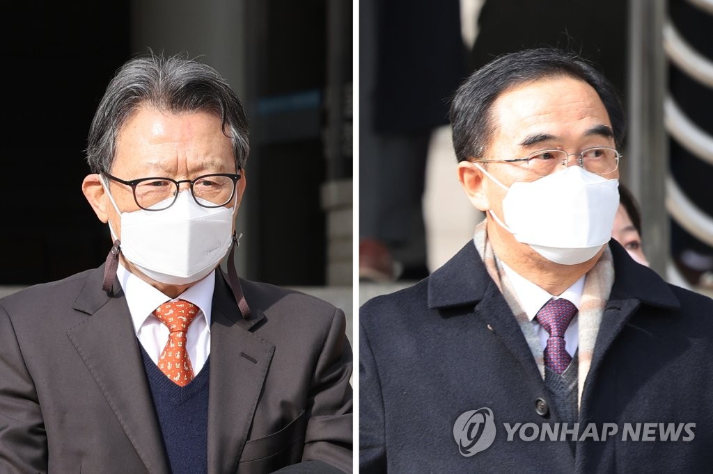 [1보] '남북정상회담 회의록 폐기' 백종천·조명균 유죄 확정