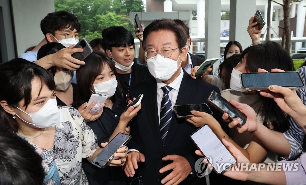 이재명, 당대표 출마 "이기는 민주당…공천학살 없다"(종합)