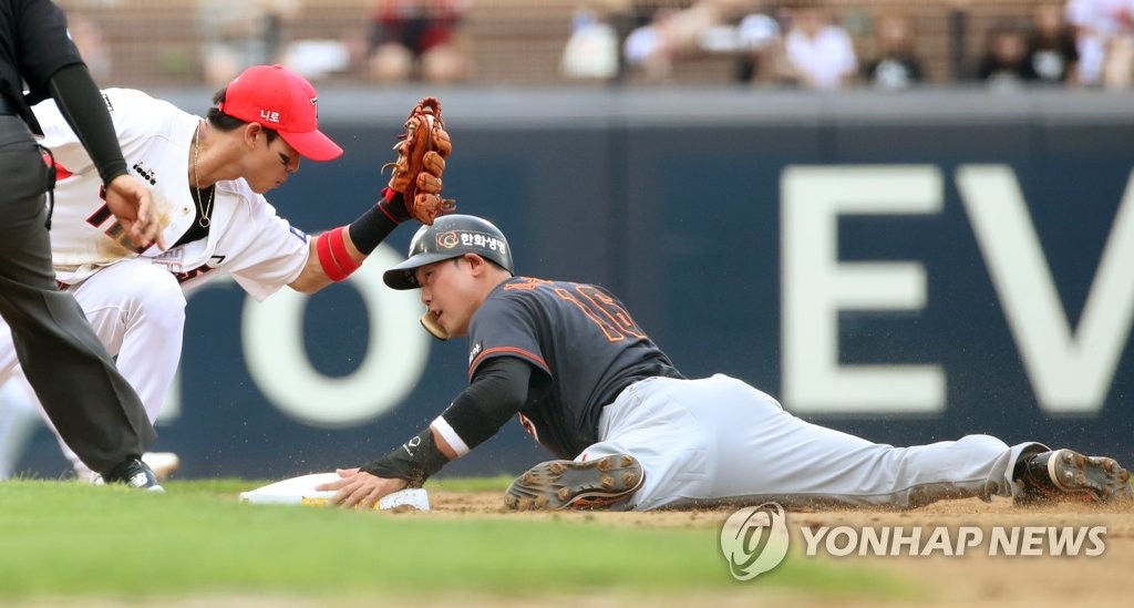 한화 하주석, 징계 복귀 후 4할대 타율…약속 지킨 캡틴