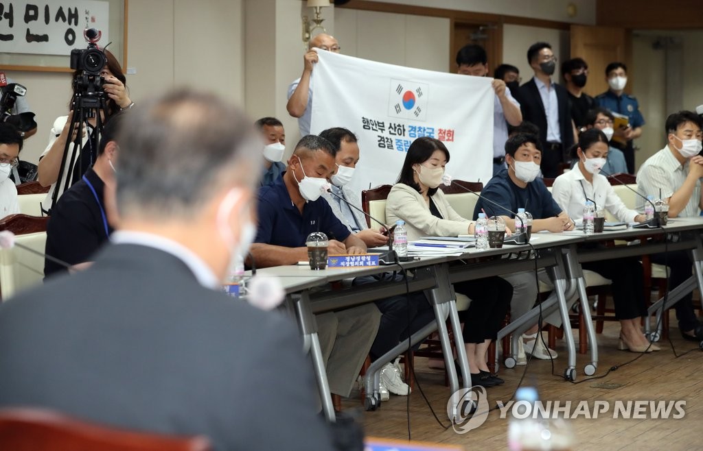 [일문일답] 이상민 "경찰 주요정책 행안장관 승인, 아무 문제 없어"