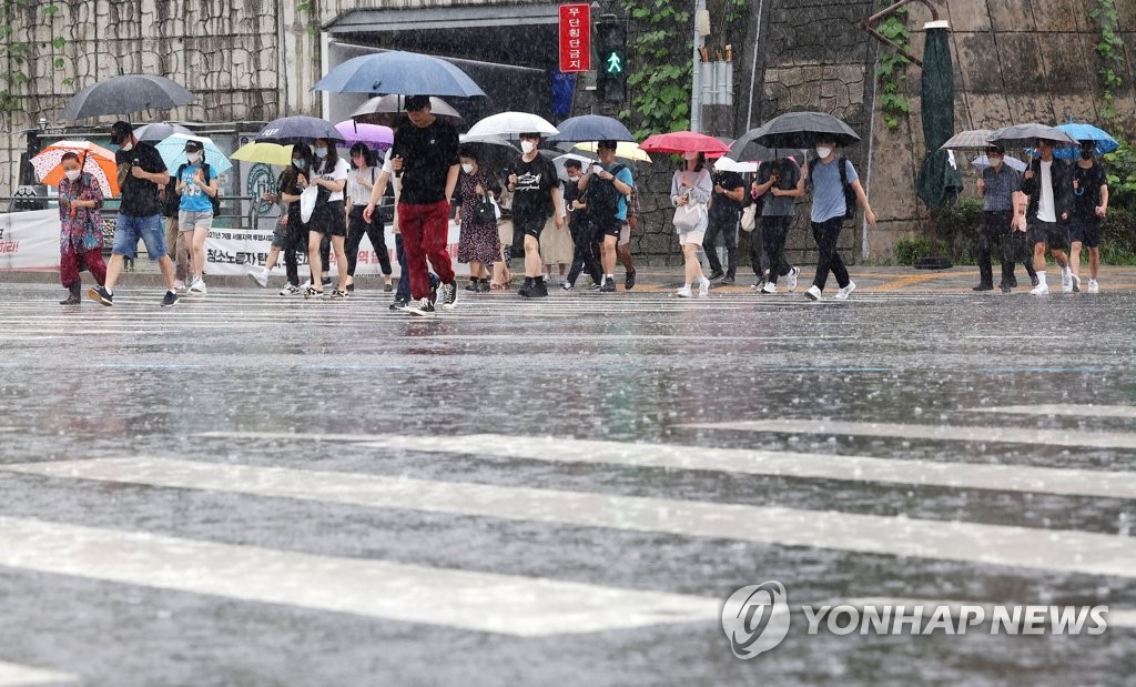 부산·울산·경남 강하고 많은 비…예상 강수량 50∼150㎜