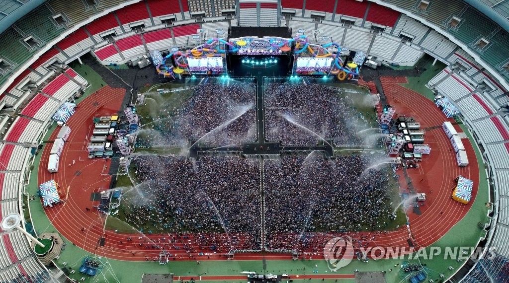 "싸이 '흠뻑쇼' 마스크 미착용자 퇴장"…강릉시, 방역대책 마련