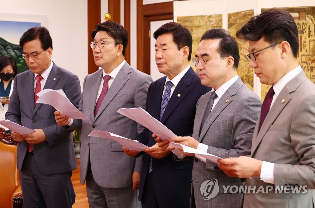 여야, 53일 만에 하반기 원 구성…與 행안·野 과방, 1년뒤 교대