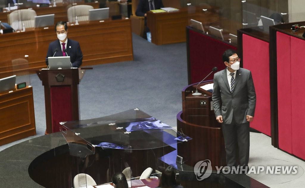 대정부질문 尹정부 경제정책 충돌…"국가 거덜내" "옳은 방향"(종합)