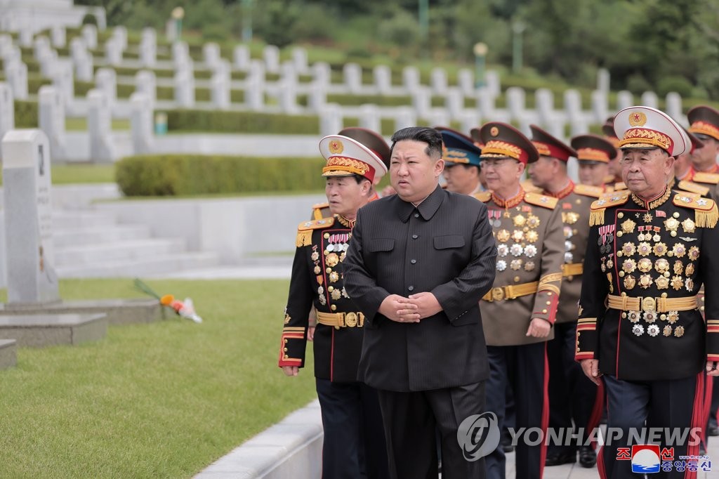 김정은 "선제무력화 시도시 윤정권 전멸"…尹대통령 실명 비난도(종합2보)