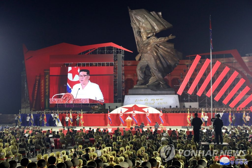 김정은 "선제무력화 시도시 윤정권 전멸"…尹대통령 실명 비난도(종합2보)