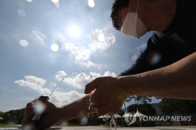 대구·경북 폭염 속 곳에 따라 소나기…낮 최고 36도