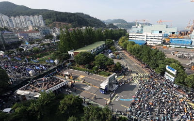 경찰 "대우조선 하청노사 협상 결렬 시 공권력 투입 검토"