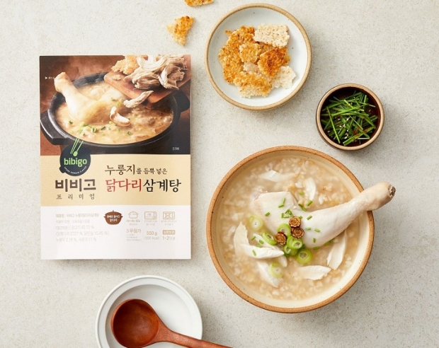 CJ제일제당, 국물요리 신제품 ‘비비고  누룽지 닭다리삼계탕’ 출시