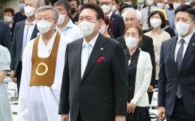 [속보] 尹 "독립운동, 자유·인권·법치국가 세우기 위한 것"