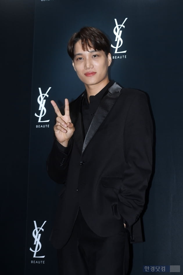 [포토] 엑소 카이, 'V도 스타일있게~'