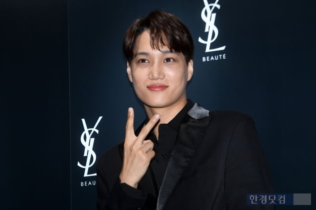 [포토] 엑소 카이, '느낌있게 브이'