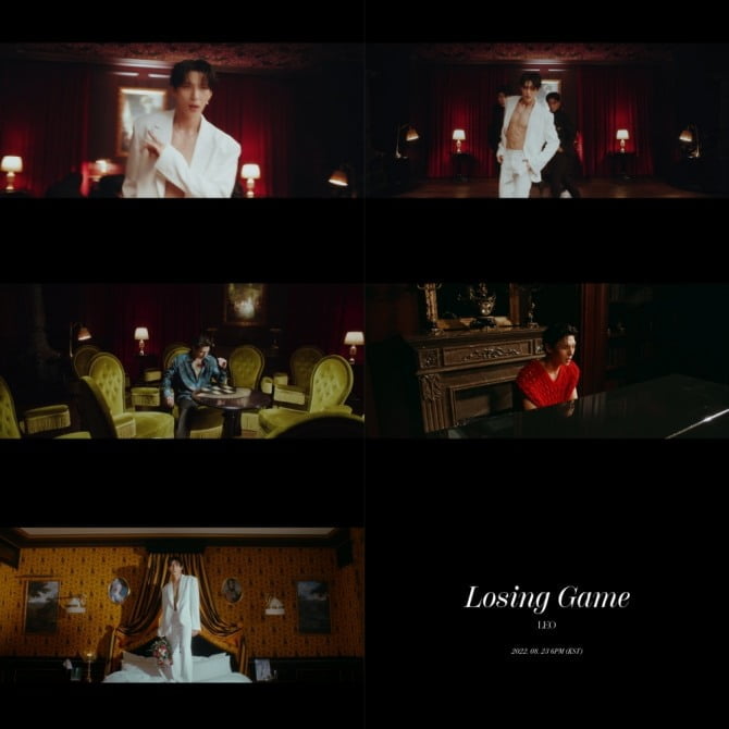 빅스 레오, 타이틀 곡 ‘Losing Game’ 두 번째 MV 티저 공개…남다른 그루브+섹시美