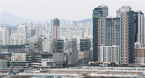 세종시 대평동에서 바라본 시내에 아파트가 빼곡히 들어서 있다. 사진=연합뉴스