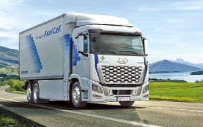 현대차 수소전기트럭, 스위스 이어 독일 간다