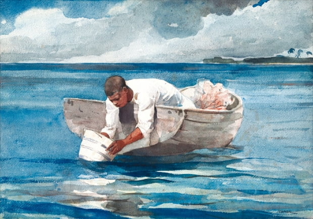 윈즐로 호머 ‘물팬’(1898~1899) 