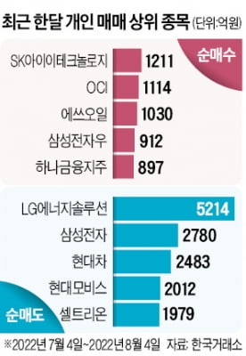 개미들, 외국인과 정반대…보유종목 대부분 큰 손실