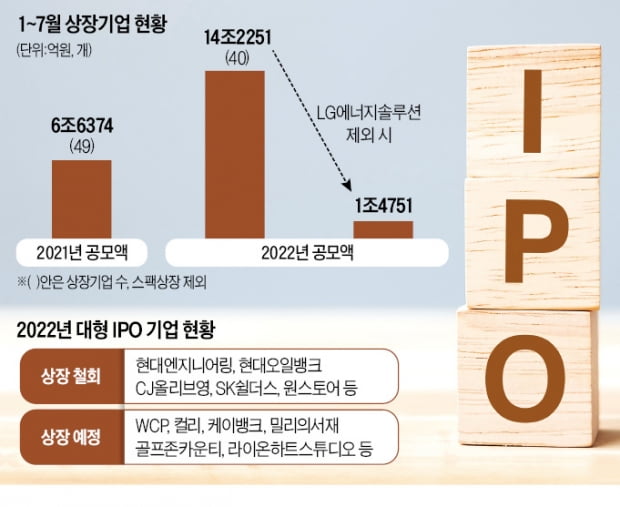 시장 한파에…성장기업 'IPO 자금조달' 급감