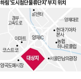 하림 '숙원' 양재 물류단지, 6년 만에 첫 단추