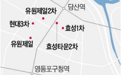서울 당산동 일대 노후단지, 재건축·리모델링 '활발'