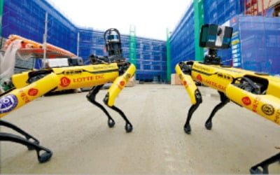 로봇개가 현장 안전관리…'디지털 건설시대' 속도