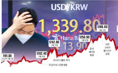  美·中·EU 겹악재에 고삐 풀린 환율…"1400원 돌파도 시간문제"