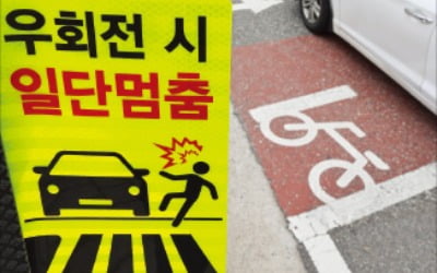 교통사고 잦은 교차로…우회전 신호등 세운다