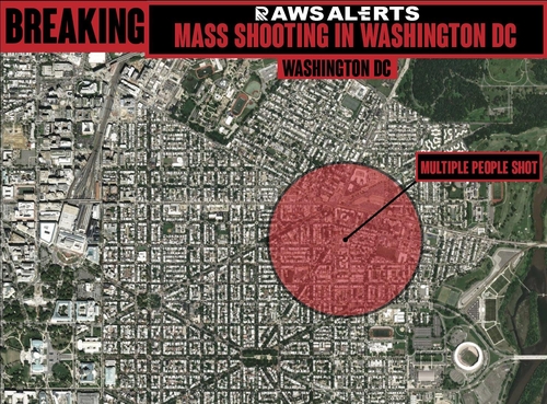 "미 워싱턴DC서 총격전…6명 사상"(종합)
