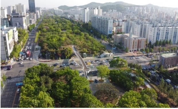인천중앙공원 보행육교 새 이름…월운교·가온교