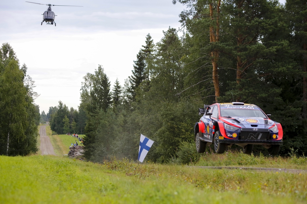 현대차 월드랠리팀, 'WRC 핀란드 랠리'서 시즌 두 번째 우승