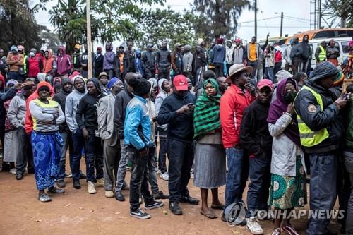 케냐 대선 투표 지연 항의…한국대사관, 교민 대책 마련