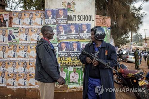 케냐 대선·총선 투표 실시…대선서 부통령-야당지도자 접전(종합)