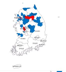 [중부 집중호우] 대전·세종·충남북 산사태 위기 경보 '경계'로 상향