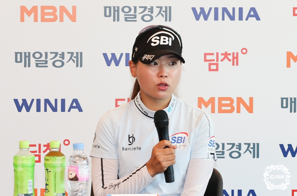 KLPGA 상금 1위 박민지 "잘하고 싶은 대회…개인상 욕심 없어요"