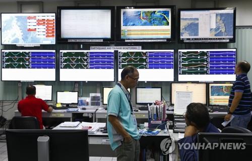 필리핀 남부 민다나오섬에 규모 5.8 지진 발생